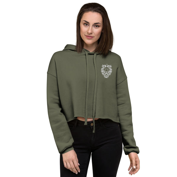 Fortis Lion Classic Crop Hoodie